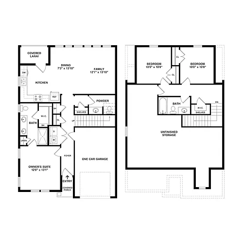 Floor plan Surf Side