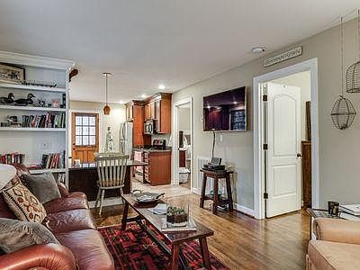 Living room with furniture