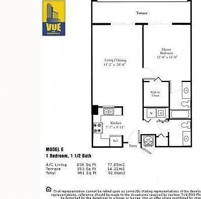 1 bed, 1.5 bath, 860 sqft, $2,750 — Photo 4