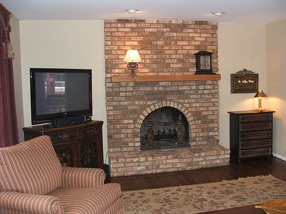 Fireplace in Family Room