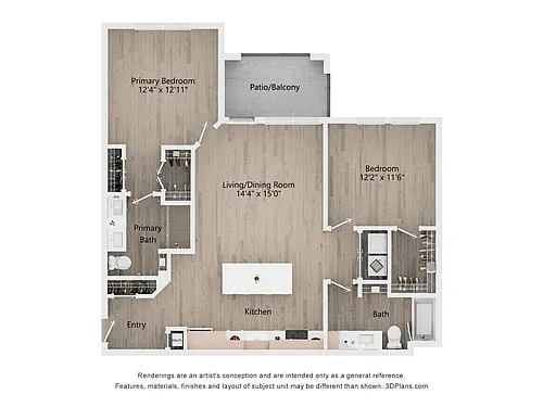 Floor plan B1