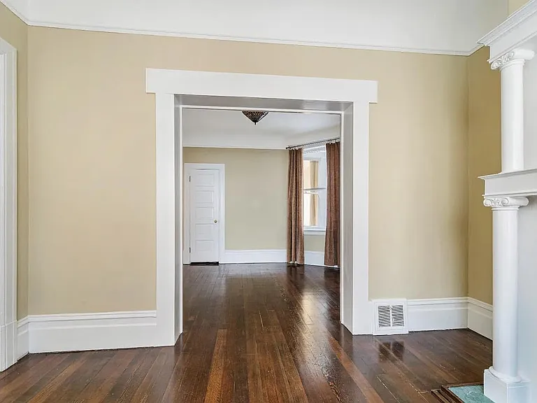 Living room looking into 2nd Bedroom/office