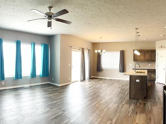 spacious living room