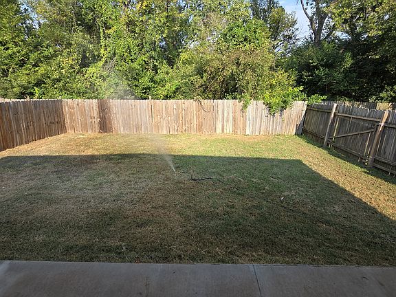 Backyard Very Private Cement Patio