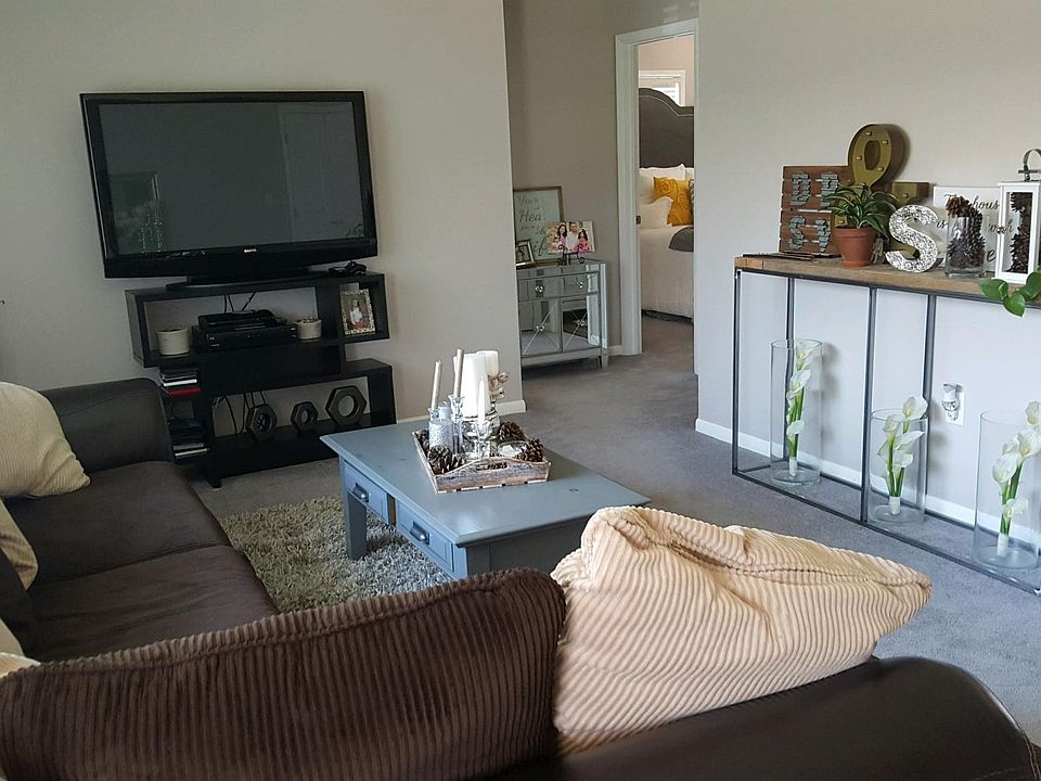 Large Living area with lots of sunlight