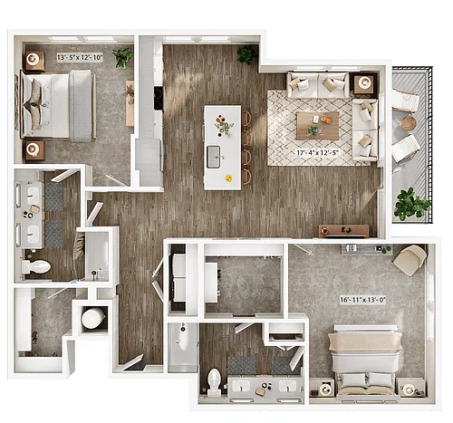 Floor plan B12