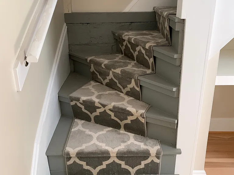 Down stairs