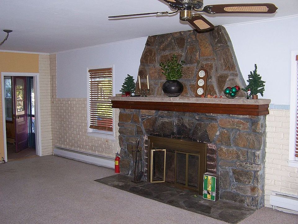 Circa 1700 Fieldstone Fireplace