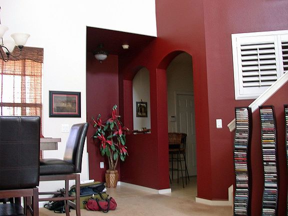 Towards front entrance