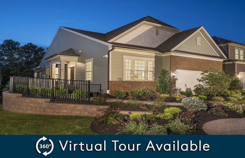 Pulte Home Builders Florence with Basement at Hunterdon Creekside