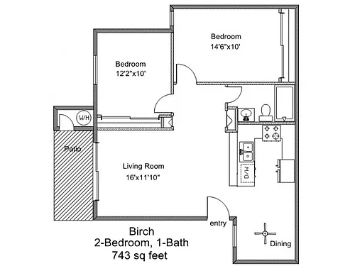 Floor plan Birch