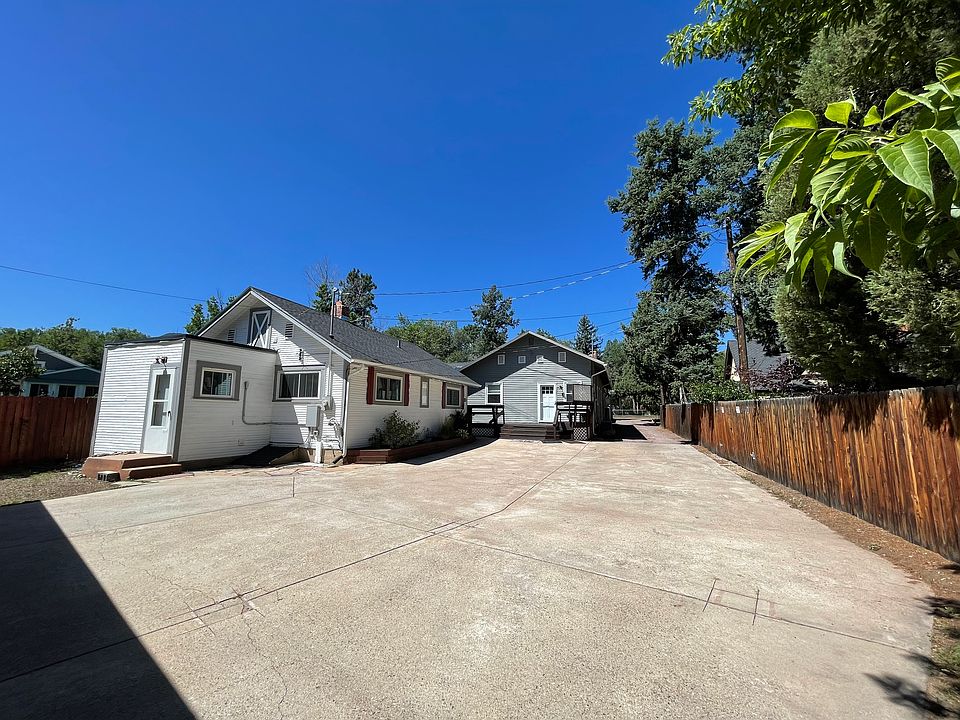 The cottage is white