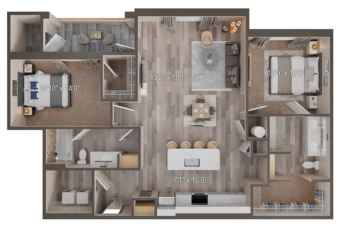 Floor plan Turquoise III
