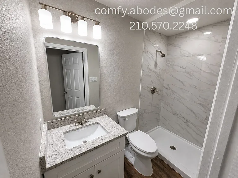 Secondary bathroom