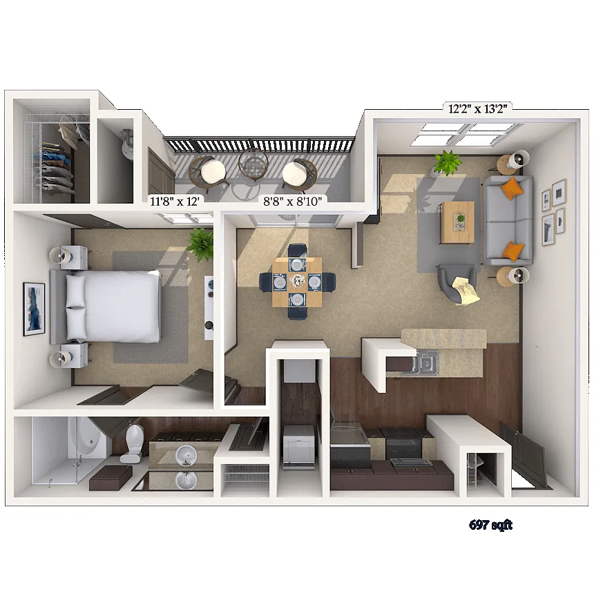 Floor plan 11B-FP