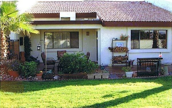 Rear View of Home
