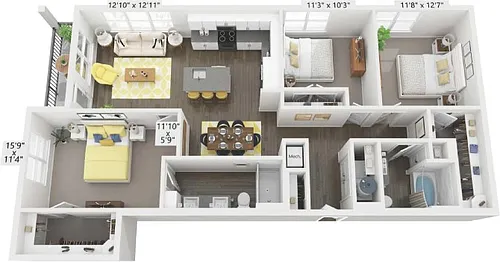 Floor plan Wilson