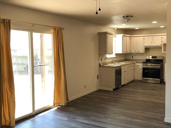 living room and kitchen