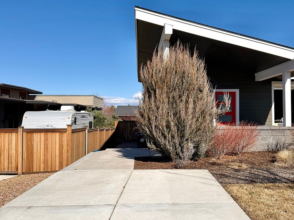 Front of ADU looking at off street parking.