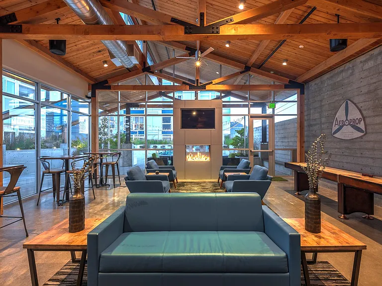 A great space for hosting events!