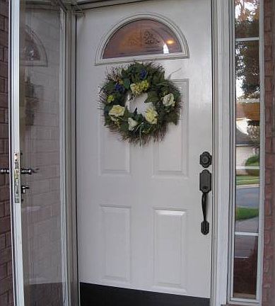 Welcome home!  Front door