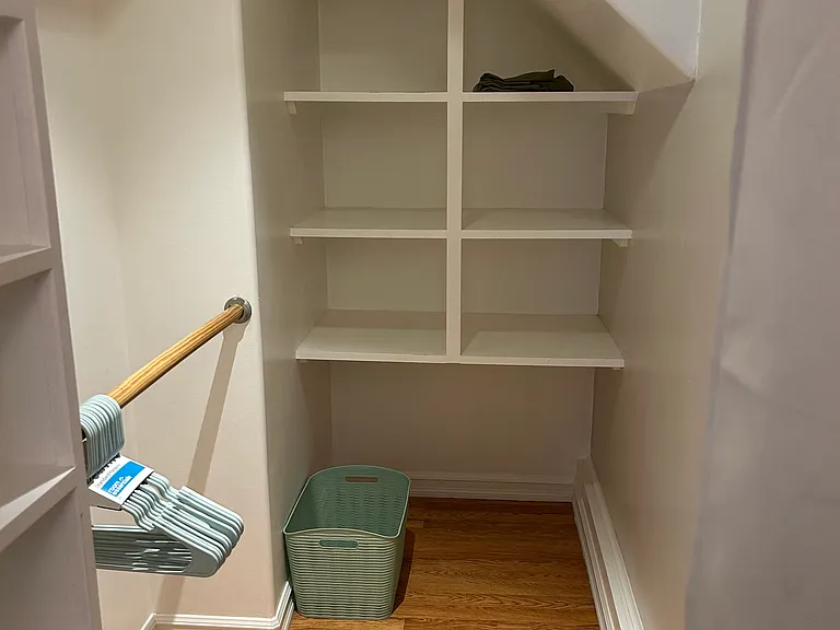 Walk in closet.