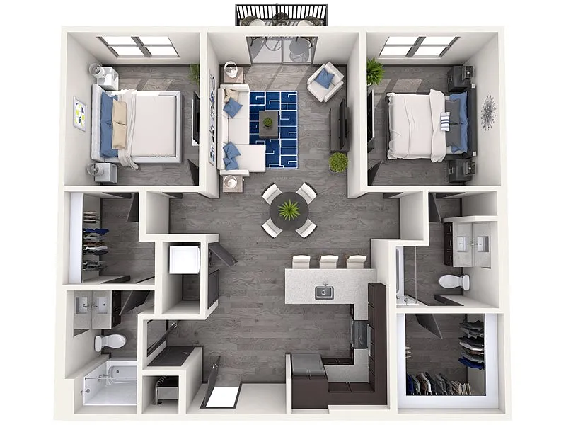 Floor plan B2