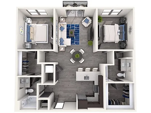 Floor plan B2