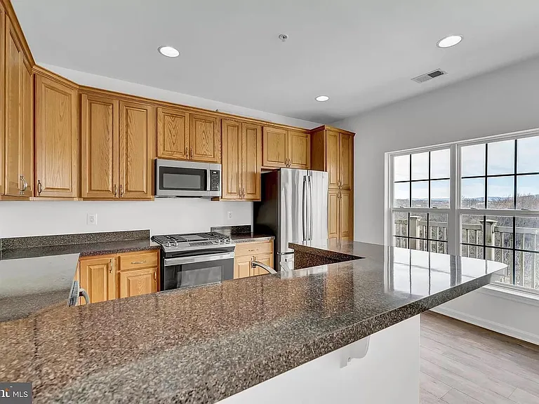 Kitchen with stainless steel Appliances