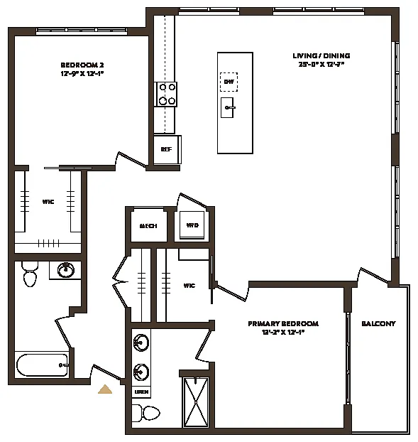 Floor plan B3