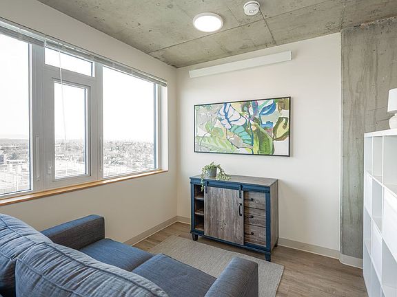 Studio Apartments Living Area with Views