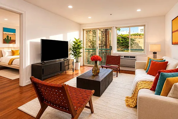 Living room, photo 2