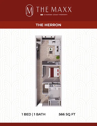 Floor plan The Herron