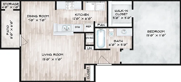 B Floorplan Diagram