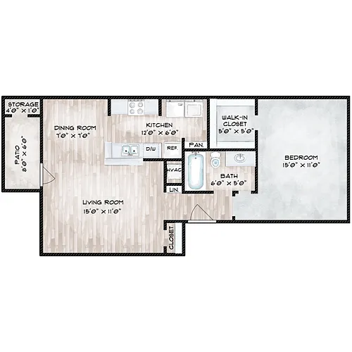 Floor plan B