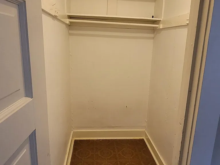 Large walk in closets.