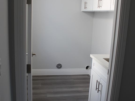 Laundry room inside the house