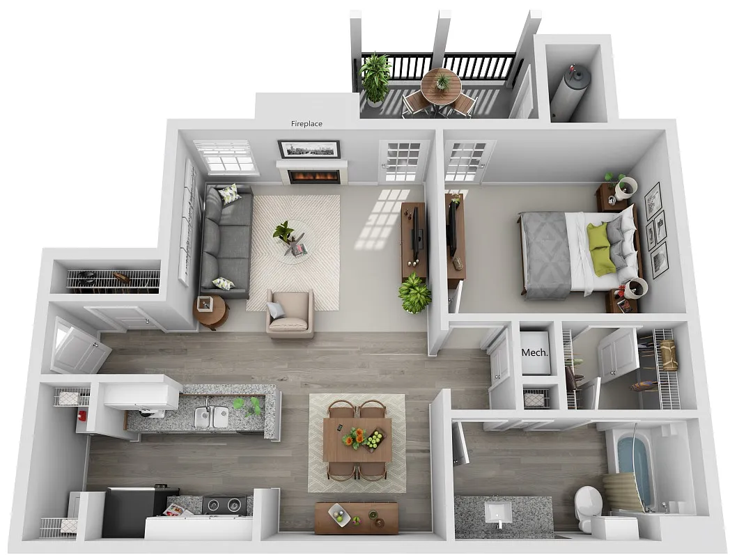Floor plan White Pelican