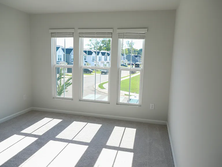 Bedroom 3 with large windows