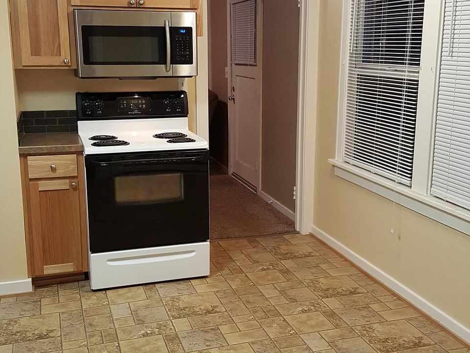 Kitchen/Dining Room with Living Room beyond
