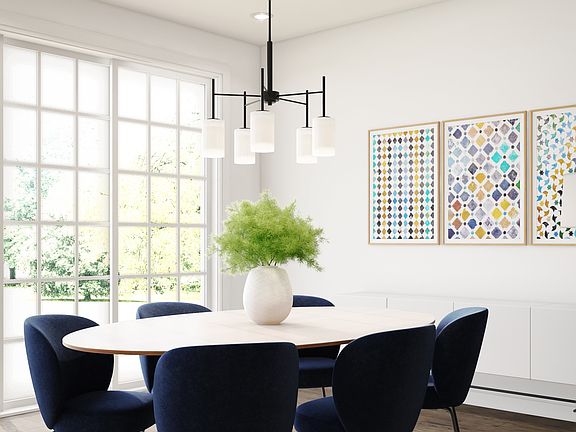 Cozy dining area