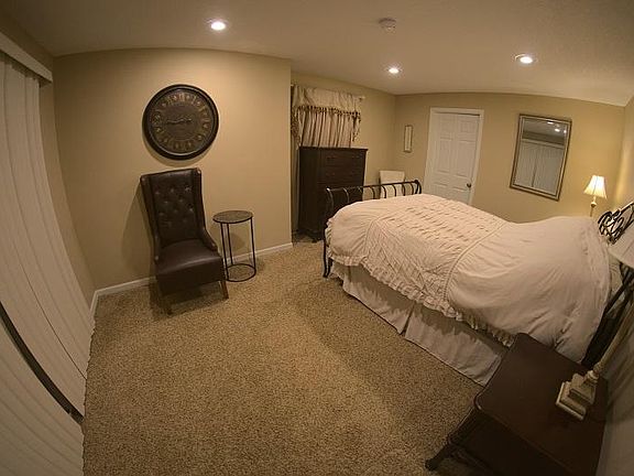 Master Bedroom with walk-out patio