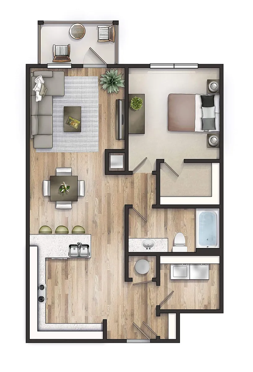 Floor plan The Archdale
