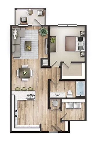 Floor plan The Archdale