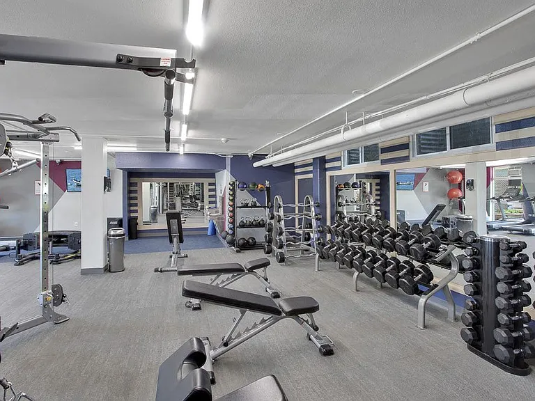 Work out and have fun in the newly designed fitness center