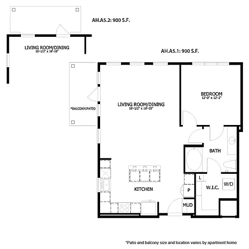 Floor plan AH A5
