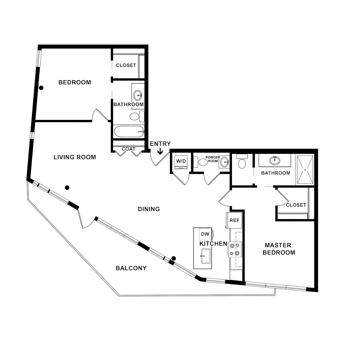 Floor plan Penthouse 1