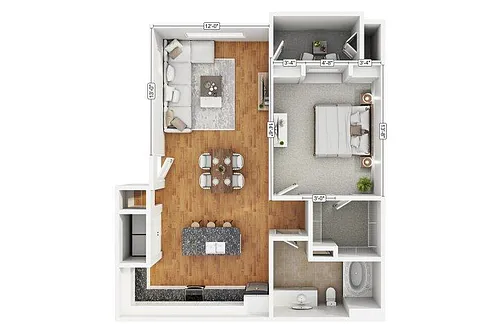 Floor plan A1