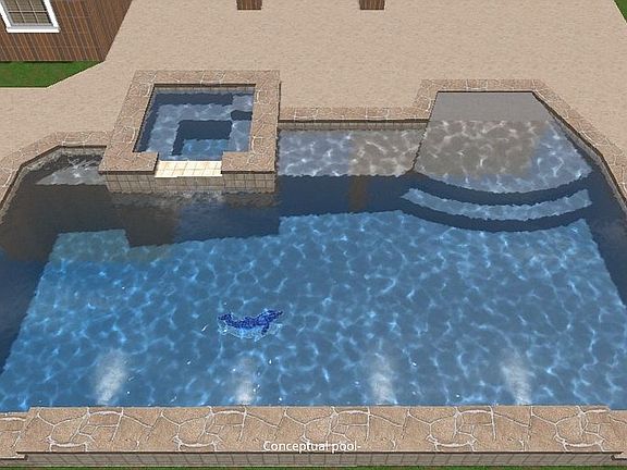 Pool rendering this was $43k