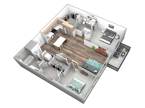 Floor plan C1071